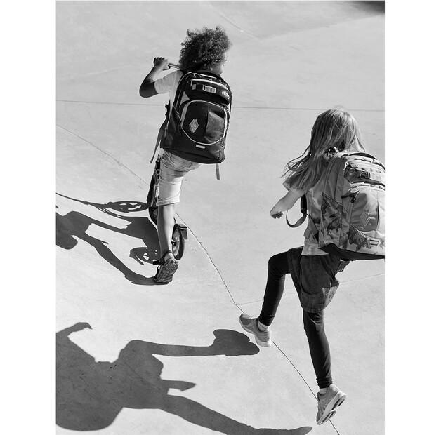 Рюкзак Nitro Hero fragments blue