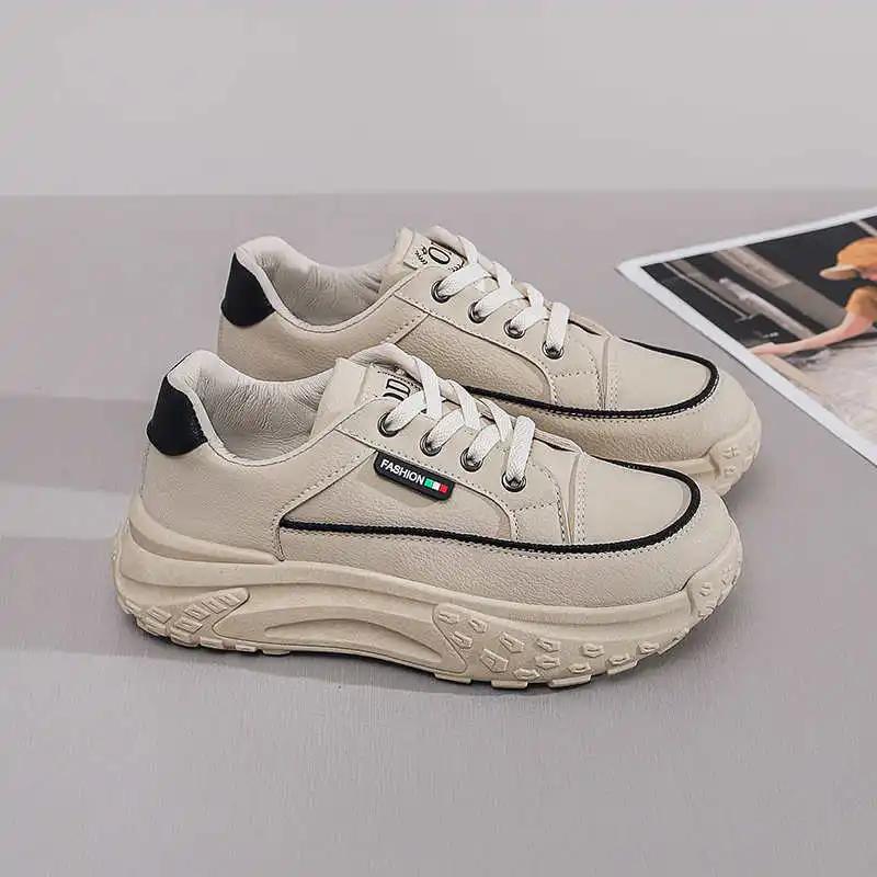 Fashion Tennis Sole Height Up Boot Due To Black Mary Jane Tennis Shoes Womans Sneakers Woman Original Brands Sports Obuv Luxe