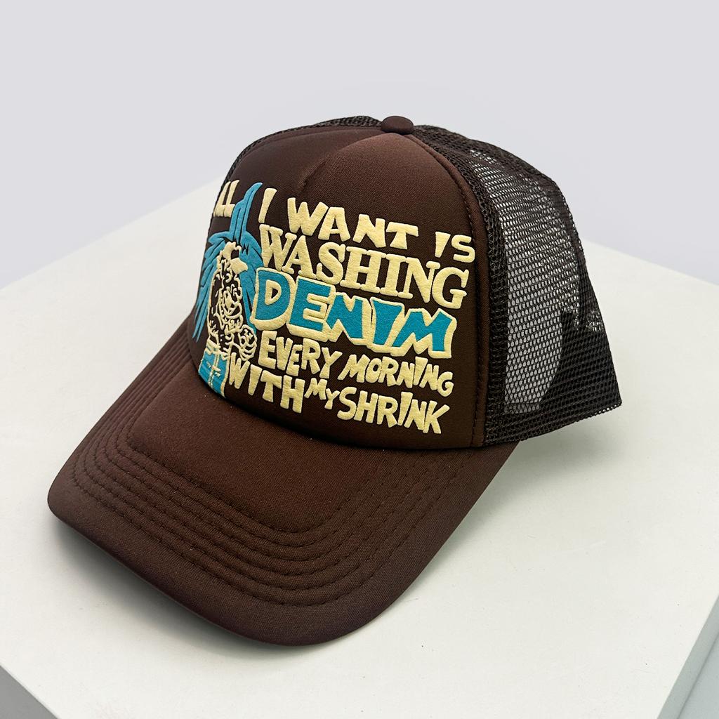 Color Block 3D Printed Letters Baseball Hats Sunshade Hip Hop Breathable New Men Women Versatile Fashion Mesh Peaked Caps Street