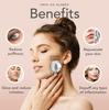 2pcs Beauty Facial Ice Globes Face Roller Massager Cooling Skin Care Body Neck Face Eyes Skin Lift Reduced Puffiness Household