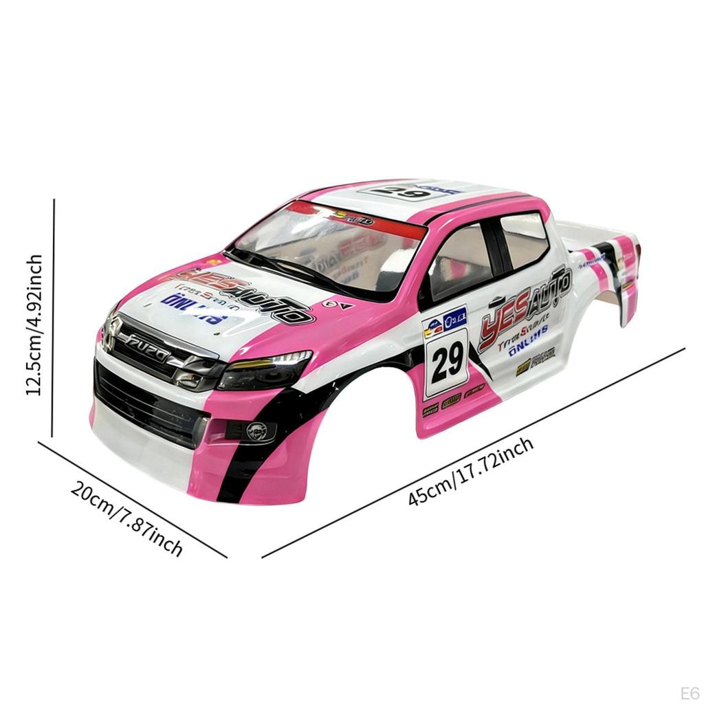 RC Car Body Outer Cover 1/10 High Performance Accessories Replacement Professional Attachment