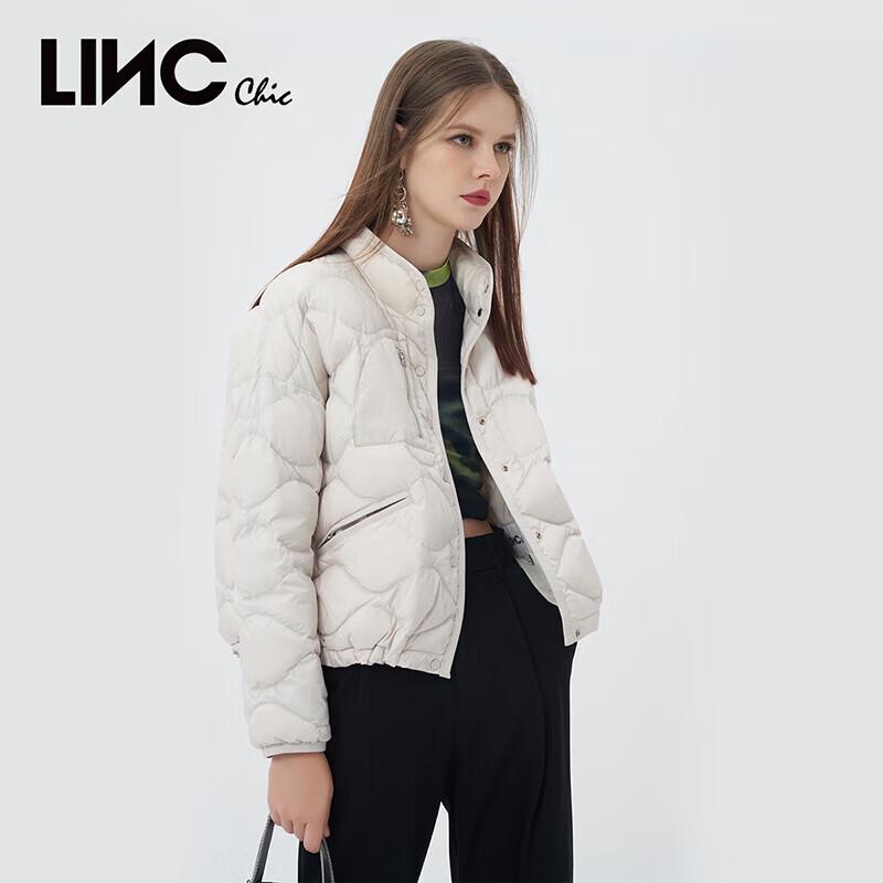 Jinyujie Damen Leichte Stehkragen Daunenjacke