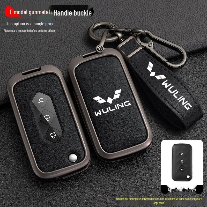 Wuling Xingchen 2022 Key Cover for Jiachen Xingyao Edition – Folding Metal Car Key Shell