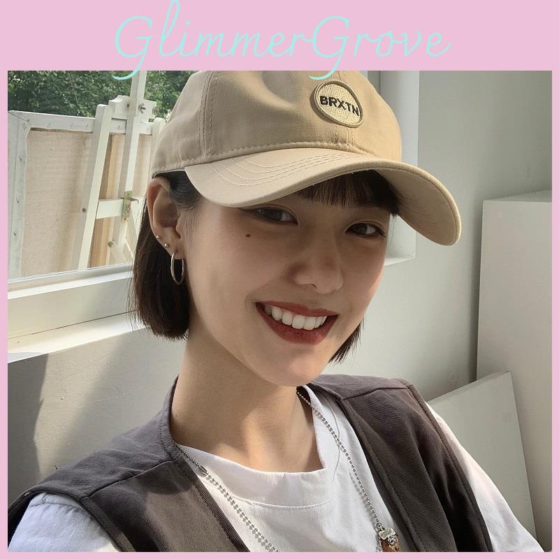 Fashionable Korean Style Baseball Cap With Embroidered Letters For Summer