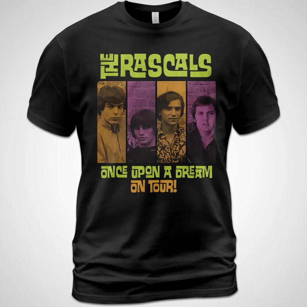Unisex SALE! T-Shirt Tops Tee The Rascals Once Upon A Dream On Tour 2013 Concert