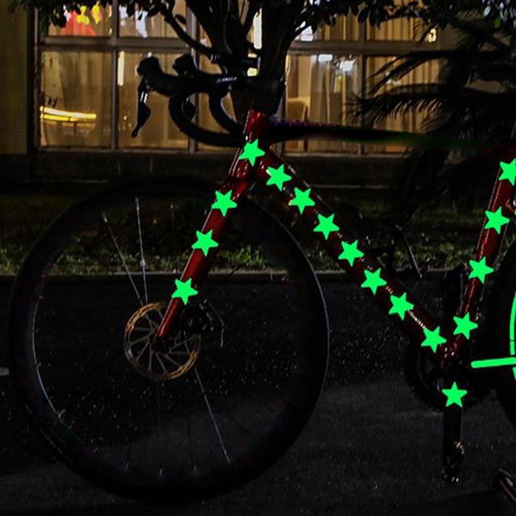 Autocolante Reflectorizante pentru Bicicletă 10 buc Bandă Decorativă Artizanală Adezivă Reflectori Cască Motocicletă Mașină Bagaje Adolescentă Cana Scrapbook de Curse