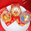 Cartoon Rotating Red Envelope Paper Money Pocket Red Packets Cash Gift Bag  Kids Gifting