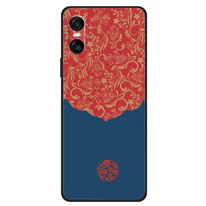 Etui na Sony Xperia 10 VI Unikalny Wzór Drukowany TPU Odporny na Upadki Pokrowiec na Telefon