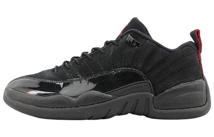 Jordan 12 Retro Low Black Patent 308317-001 44