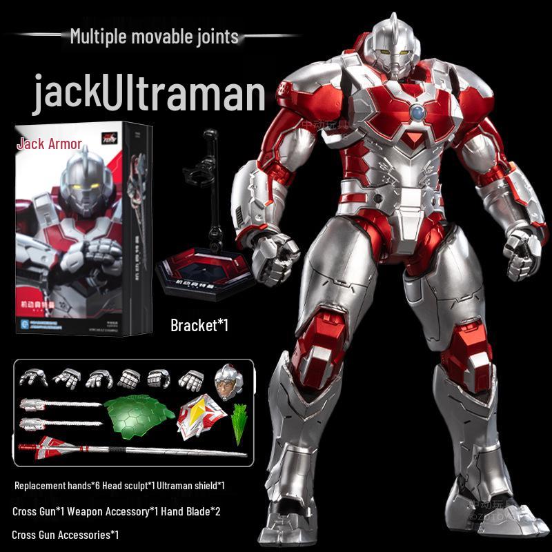 Ultraman Dyna Action Figure with Accessories - Movable Model Toy for Kids