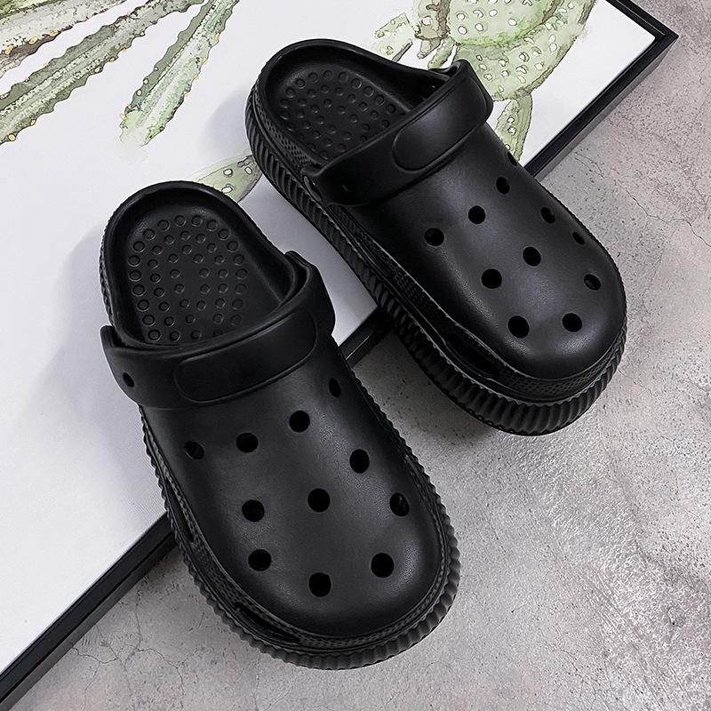 Gaten schoenen dames zomerkleding nieuwe schattige sandalen plateauzool antislip strand verpleegkundige slippers