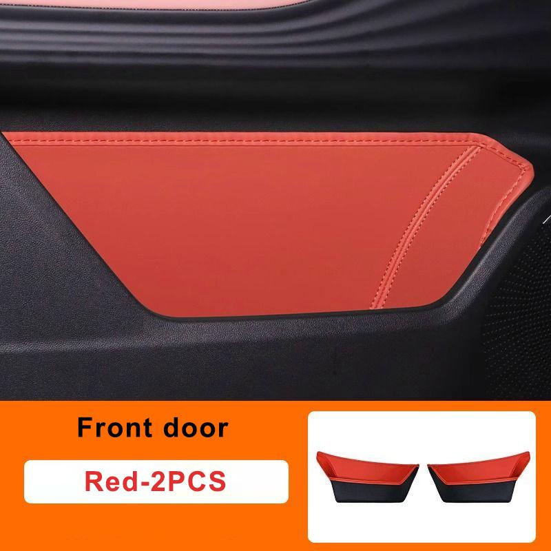 For Buick Envision Plus 2026-2026 Car Door Storage Box Cover Leather Glove Box Mat Pad Storage Barrel Auto Interior Accessories