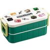 Minecraft Explorer 2-Tier Lunch Box 600ml Antibacterial for Women Made In Japan