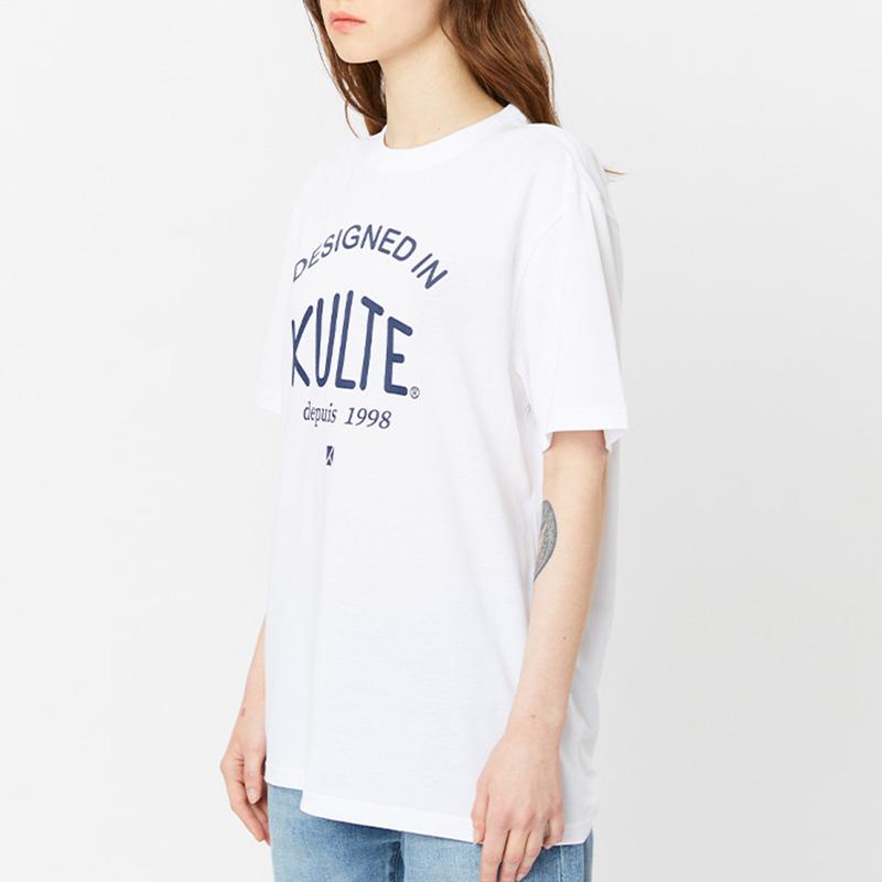 KULTE 104 Vintage Logo T-Shirt White