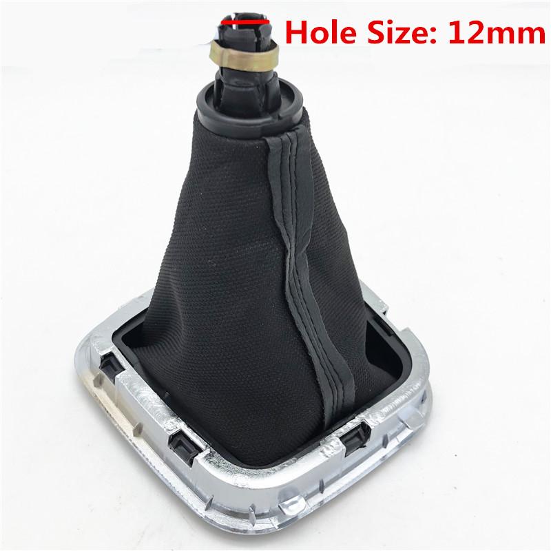 5/6-Gang Schalthebelmanschette Schaltsack Abdeckung Hülle Auto Styling Zubehör Für VW Volkswagen Polo 6C 2015 2016 2017 2018