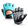 Men's and women's yoga gym sports outdoor half finger non-slip mesh back hole