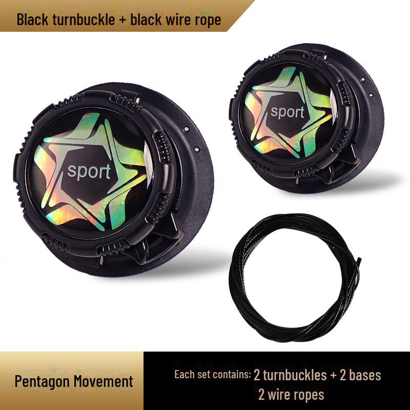 Rotating Button Elastic Shoelaces – Easy, Fast, Lazy Fit for Kids' Sports Shoes