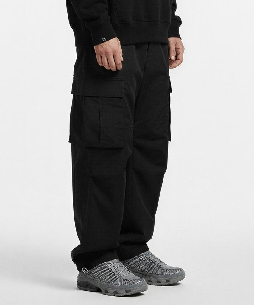LENGAGEMENT Classic Fit Ripstop Cargo Pants [Black]