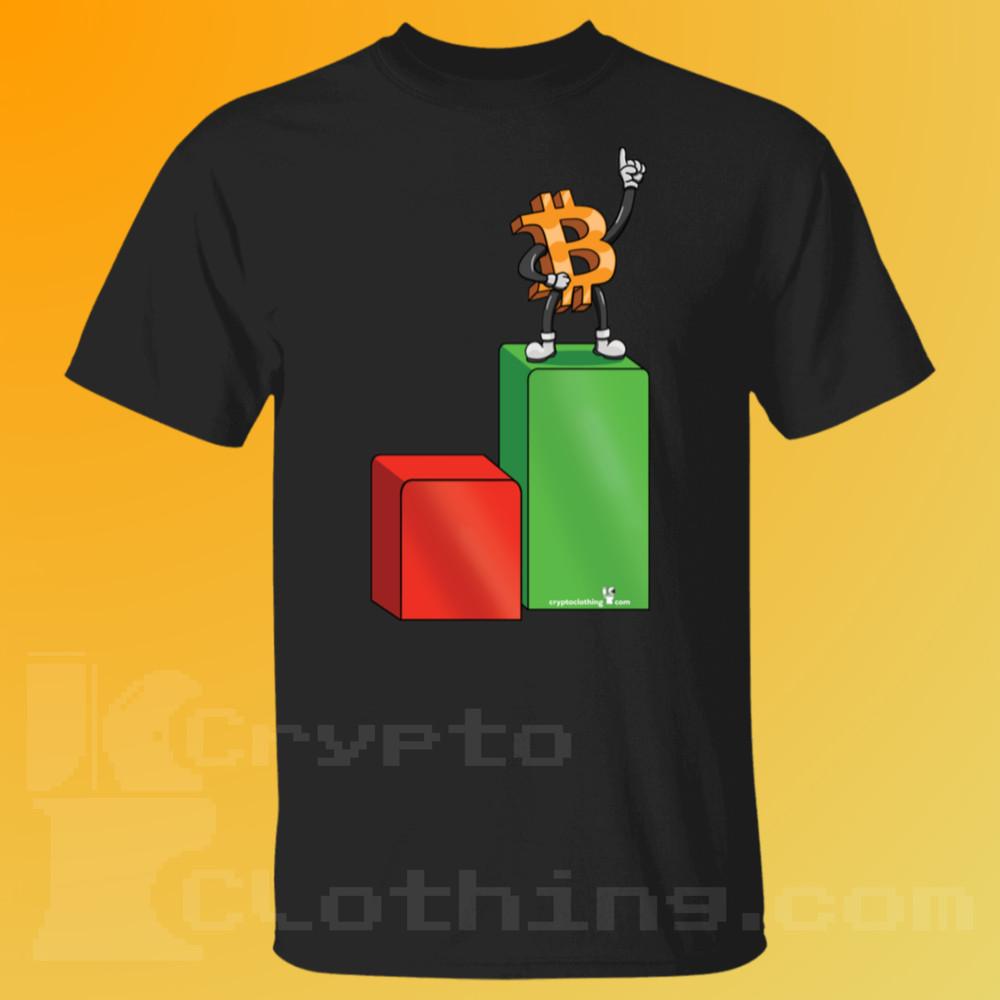 

Bitcoin BTC Crypto Cryptocurrency Altcoin HODL Black T-Shirt UPC83 Unisex T-Shirt L