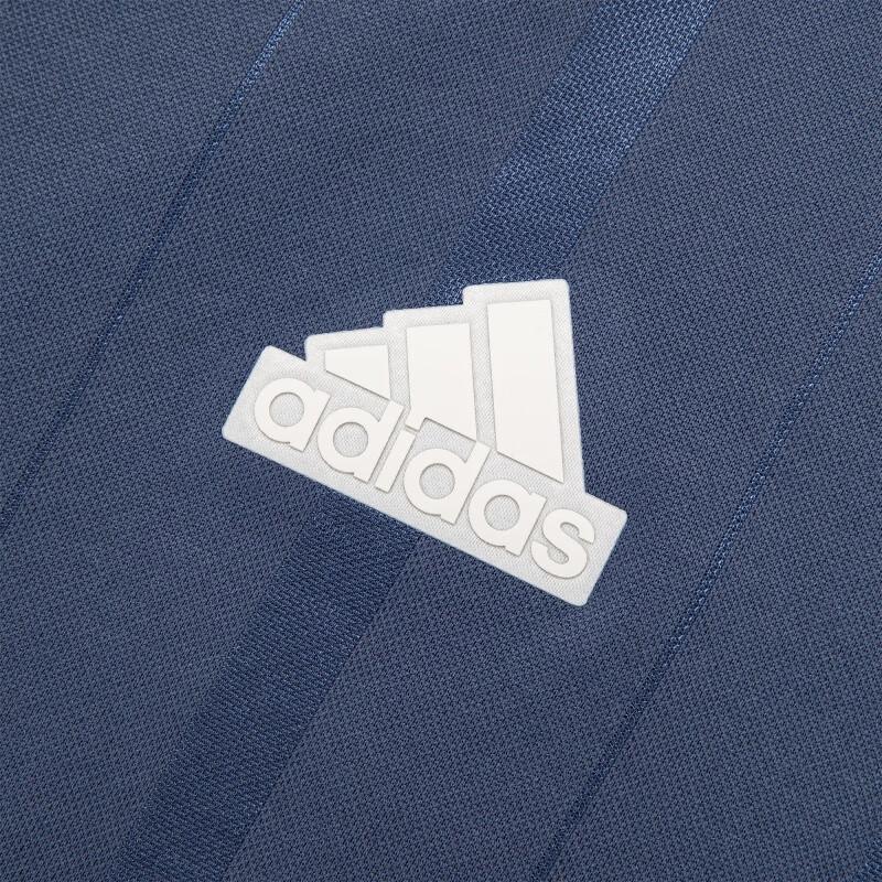 New Adidas TIRO V NECK WITH COLLAR TEE Polo Shirt Men's Ink Blue JC5722