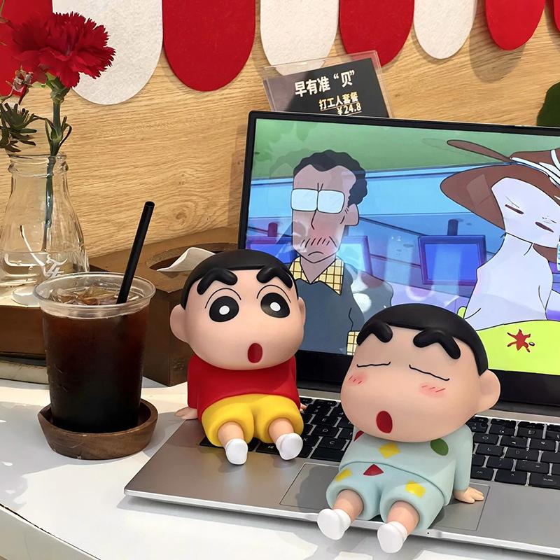 1Pc Table Stand For Pad Samsung Ip Holder Bracket Crayon Shin Chan Universal Desk Mobile Phone Holder Mount Stand