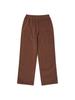 KIRSH Fleece Wide Fit Pants [Brown]