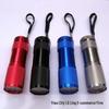 9-LED UV Flashlight & Glue Curing Detector - Portable Purple Light for Banknote Verification & Fluorescent Agent Detection