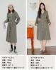 Collecala Slimming Dress with Front Simple Belt Ribbon Perfect for Fall and Winter Women's Buttons, Design, High-Waisted, Included,