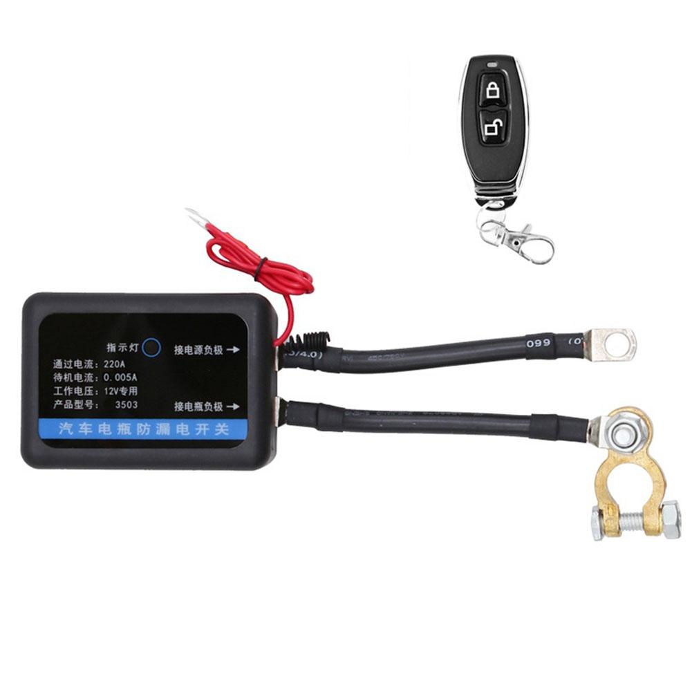 Car Battery Disconnect Power Switch DC 12V 220A Automatic Power Shut Off Switch Disconnect Switch For Car SUV For Car Truck SUV