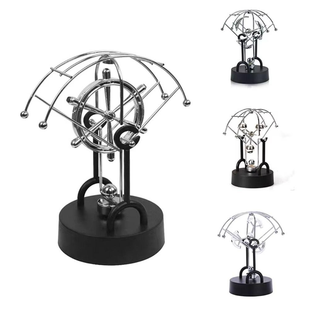 

Home Decoration Steel Balance Ball Motion Physical Science Pendulum Toy Desk Ornament dolphin