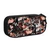 Attack On Titans Anime Pencil Cases Fashion  Japanese Anime Pen Box Bag Girls Boys Big Capacity Students School Gift Pencil Box