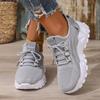 Shoes Female Summer Fashion New Women's Shoes Mesh Breathable Thick Bottom Retro Gump Shoes Korean Sports Shoes