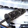 1 Pcs Car Tire Brush Wheel Brush Wool Fiber Stick Brush Car Crevice Brush Cleaning Brush Large, Medium and Small Wool Brush
