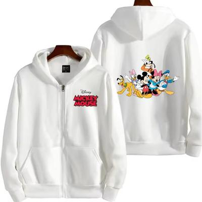 Modisches Cartoon-Bedrucktes Sweatshirt Lässige Lockere Kapuzenpullover Sweatshirts Damen