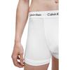 Calvin Klein Buchstaben-Logo Mid-Rise Boxer Briefs 3er-Pack Herren Unterwäsche Weiß U2662G-100