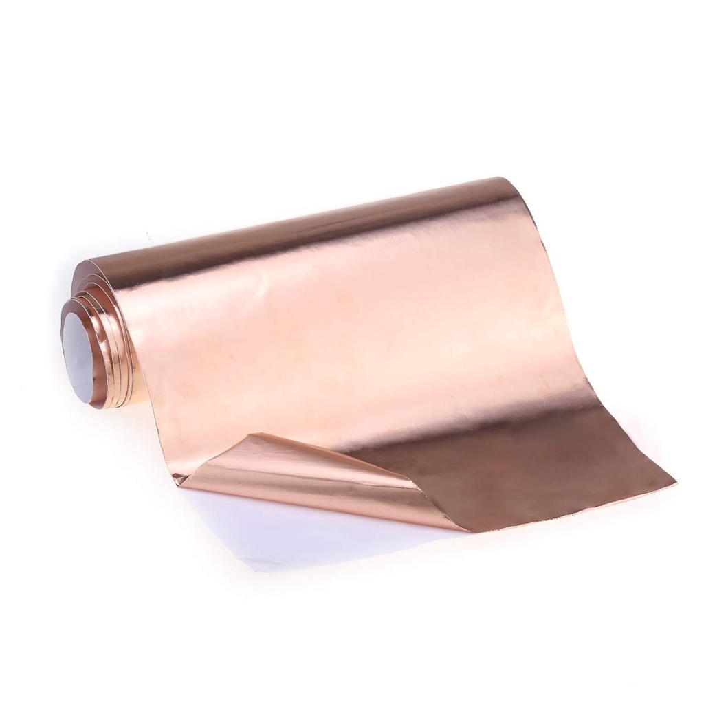 Musiclily Basic Conductive Copper Foil Adhesive Tape for EMI Electrical Component Repair 300mm Wide x 2m Tape, Shielding, Guitar/Bass -