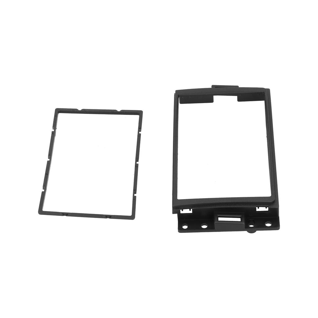 2‑DIN Car Stereo Radio Fascia Dash Panel Trim Replacement for Chevrolet Corvette 2005‑2010