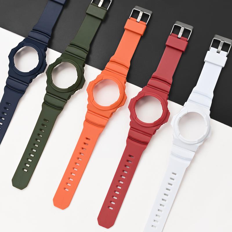 Pour CASIO G-SHOCK GA-110/150/200/201/300/310 Bracelet de Montre Résine Lunette Cadre Protecteur Boîtier Pare-chocs Boîte Bracelet Coque