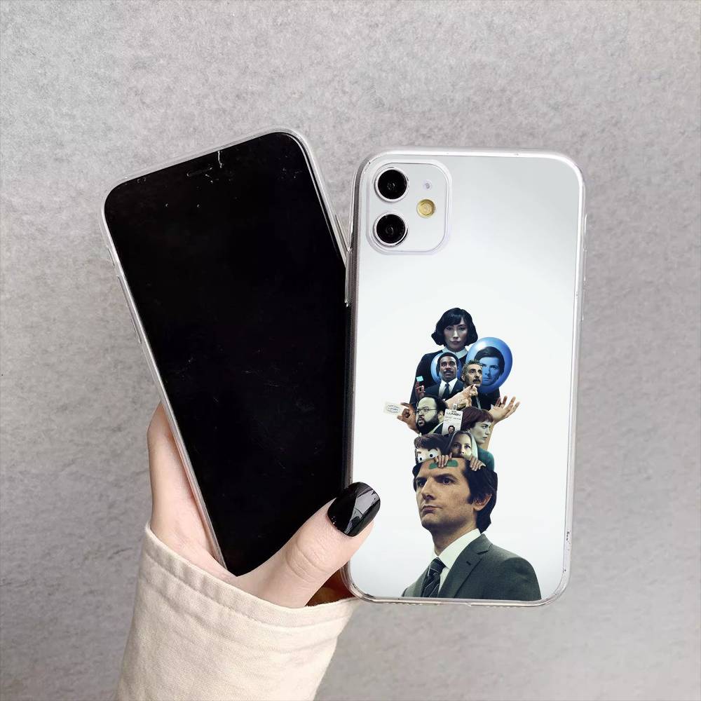 S-Severance Mark Scout Phone Case For iPhone17,16,15,14,13,12,11 Plus,Pro Max Soft Transparent Cover iPhone17PRO