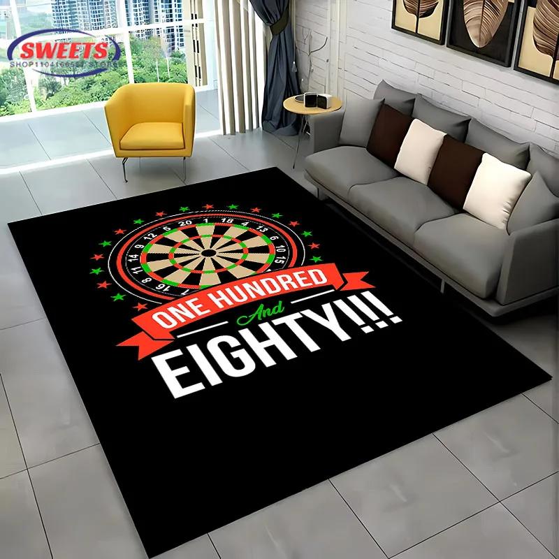 HD Dart Target Carpet Living Room Bedroom Hallway Long Strip Alfombra Anti-slip Soft Area Rug Sofa Doormat Home Decor Mat Gift