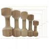 Fuuny Safe And Durable Chew Dumbbell Dog Toy Durable Real Wood Dog Chew Bone Toy For Dogs Suitable Home Pet Supplies