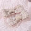 10 ks Bowknot Baby Girl Vlásenka Kvetinová kockovaná Bodka Detské sponky do vlasov Pokrývky hlavy Roztomilé mini detské barretky Doplnky do vláskov pre bábätká