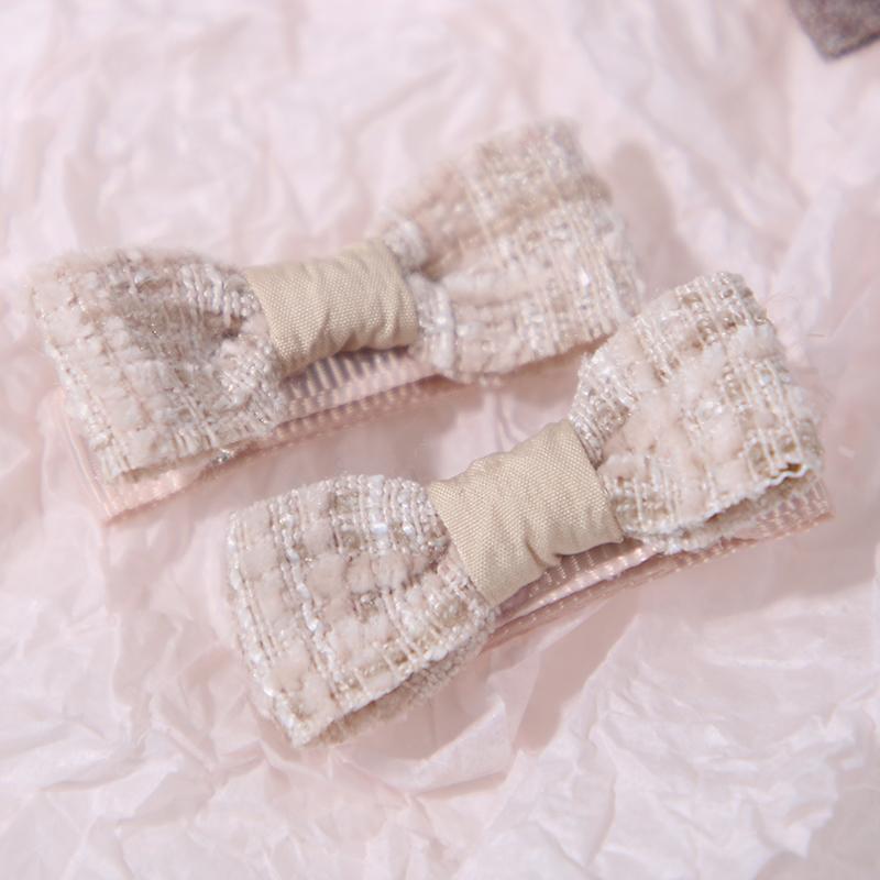 10 ks Bowknot Baby Girl Vlásenka Kvetinová kockovaná Bodka Detské sponky do vlasov Pokrývky hlavy Roztomilé mini detské barretky Doplnky do vláskov pre bábätká