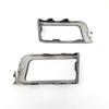 LED Fog Lights Set with Trim Bezels & Wire Harness For GMC Sierra 1500 2022-2024