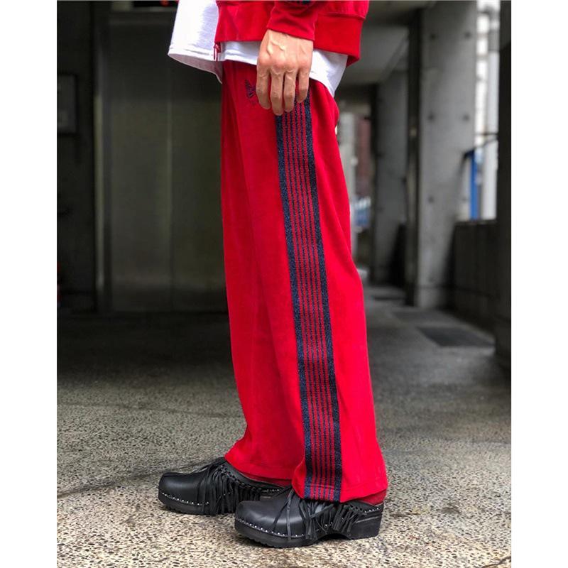 

NEEDLES x AWGE Оксамитова куртка-метелик - Модний спортивний одяг на блискавці в японському стилі L