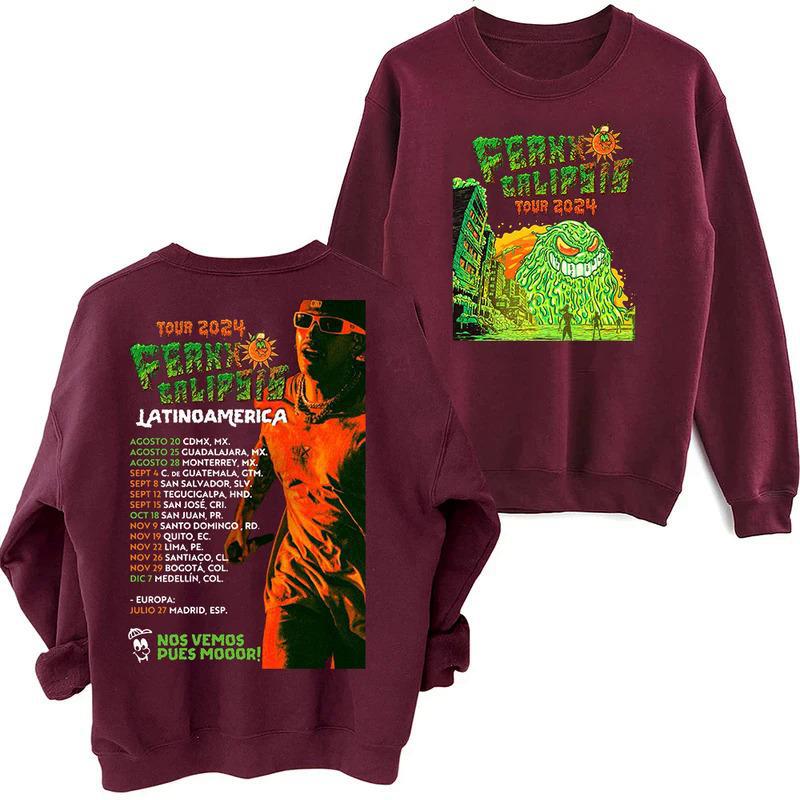 Feid Ferxxocalipsis Tour 2024 Sweatshirt Hoodie