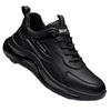 Men's Autumn Winter Thickened Dad Sneakers, Fleece Lined Leather Upper Thick Sole Running Shoes, Trendy Versatile Casual Athletic Shoes for Men
