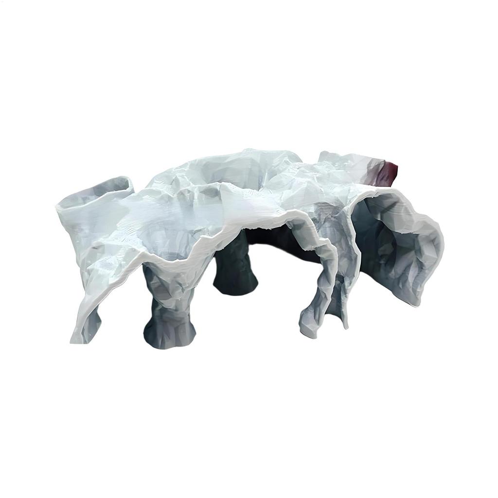 Fish Tank Underground Cave For Fish Shrimp Reptile Shelter Hiding Houses Shrimp Hides Aqaurium Landscaping Ornaments Decor