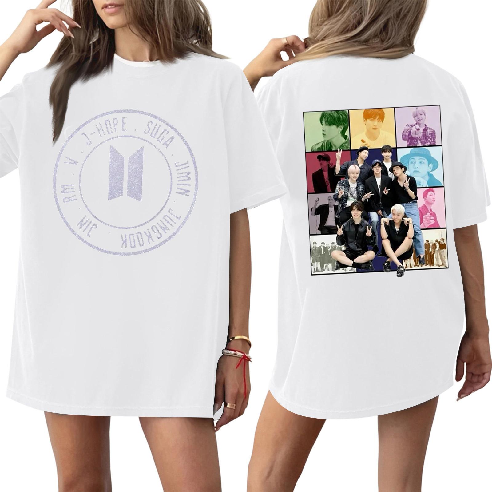 

Womens T Shirts Short Sleeve Shirts Pullover Summer Spring Tops Blouses XL білий