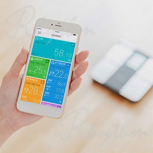 OMRON Weight and Body Composition Meter HBF-702T Part Measurement Limb Measurement Bluetooth Compatible